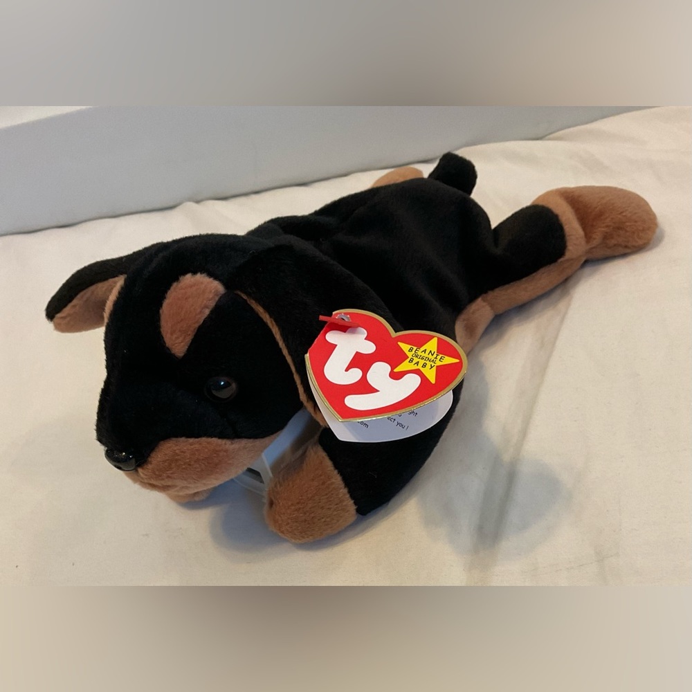 Ty Doby beanie baby dog